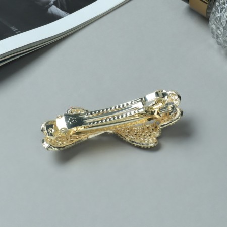 Clothing machine for hair "Libya" triple bow, 8.5 cm-1