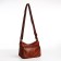 Cross-Bodi Bag on a zipper, brown color