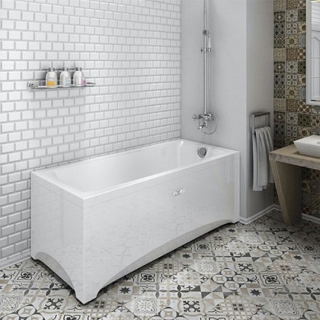 Bath screen Vannesa 2-31-0-2-0-237 "Vesta", 70 cm, mount, right-1