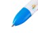 Multi-color ballpoint pen Calligrata "Dragon" automatic, 6-colored, gift, blue