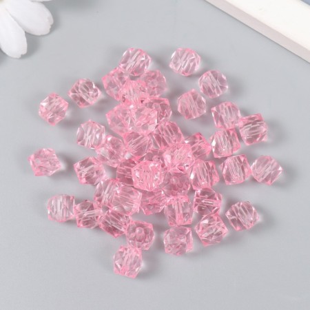 Busins ​​Plastic "Crystal multi -graphic. Pink nude" Transparent set of 20 g 1x1x1 cm-1