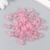 Busins ​​Plastic "Crystal multi -graphic. Pink nude" Transparent set of 20 g 1x1x1 cm