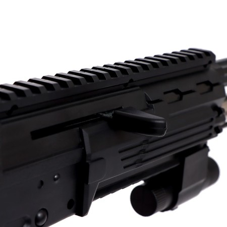 AK-47 machine gun, with a laser, black color-6