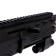 AK-47 machine gun, with a laser, black color
