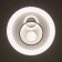 Lamp "Inero" LED 120W white-black 49x49x7 cm