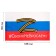 The flag of Russia Z "We do not throw our own", 90 x 135 cm, polyester silk, without a pole