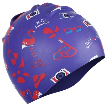 Swiming hat for children's Onlitop, silicone, girth 46-52 cm-1