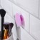 Washing brush "Circle", on suction cup, d = 5.5 cm, lilac color
