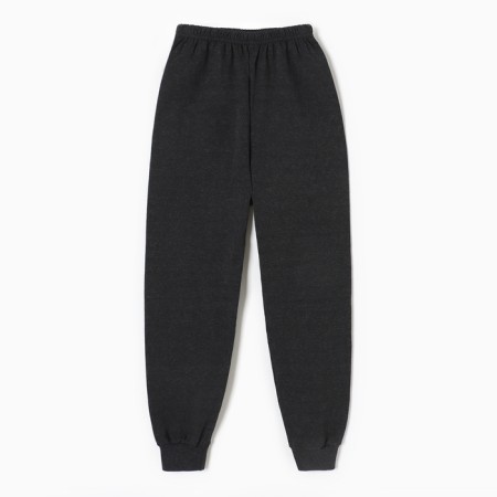 Pants for children's combing, gray color, height 140-146 cm (38-40)