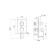 Hidden installation mixer IDDIS Slide Slibl00i68, three exits, black matte color
