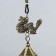 Wind Music Metal "Dragon and Coin" 3 bells 30 cm