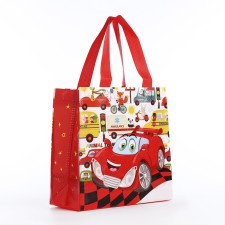 Baby bag without fastening, red color