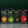 Grand Caratt flavors, 4 pcs: watermelon, apple, vanilla, anti -bacon