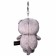 Soft toy-swindle toy "Cat Basik keychain with a heart", 12 cm