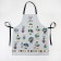 Apron "Ethel" Hygge 60*70 cm, 100% cotton, sarzha 190 g/m2