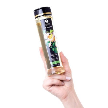 Shunganica massage oil "Exotic green tea", 240 ml-3