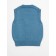 Vest for girl Knit Mild, height 134 cm, blue color