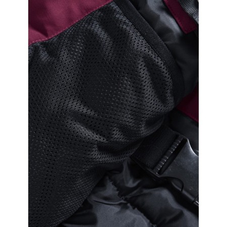 Winter park for a boy, height 140 cm, burgundy color-5