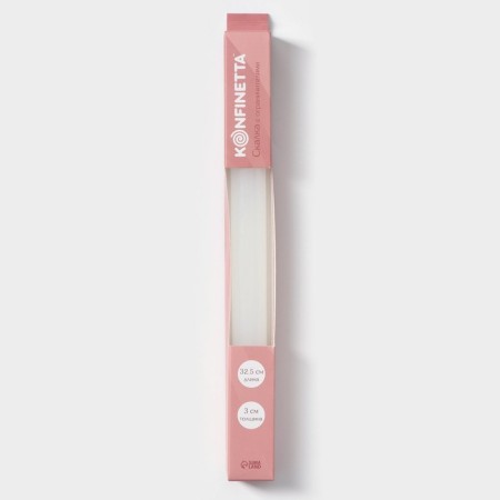 Skalka with limiters Konfinetta confectionery, 32.5 cm, white color-4