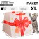Square gift package, packaging, “For You”, 30 x 30 x 30 cm