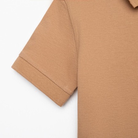T -shirt Children's Polo Minaku: Basic Line is beige color, height 146-11