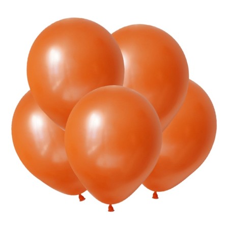 Latex balloon 12 "Pastel, orange, set of 100 pcs.