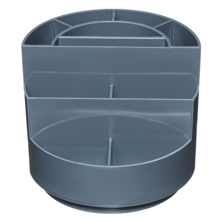 Organizer stand for the Erichkrause Mini Burger, Classic office, rotating, gray-2