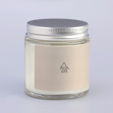 Aromatic candle "Hygge" #11 Vaikiki beach, soy wax, in a bank, 90 g-13