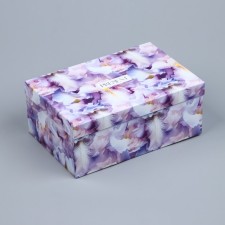 Rectangular gift box, packaging, Pressent, 26 x 17 x 10 cm