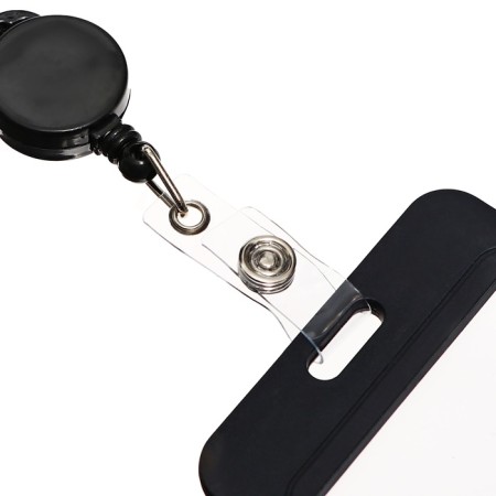 Baig-carman vertical plastic, external 110x70mm, internal 85x54mm, roulette 40cm, black.-3