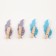 Set of decorative clothespins "Perse" 4 pcs, felt/tree