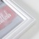 Photo frame in 6 photos 10x10, 10x15 cm "Classic" White set 6 pcs 31.5x40 cm