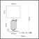 Cactus E27 1x60W table lamp