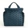 Road bag with lightning, external pocket, long belt, blue color