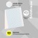 Notebook of 18 sheets in the Erichkrause Bright cage "Classic", cover coated cardboard, OFSET block, yellow