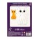 Cardboard color A5, 8 sheets, 8 colors "horse", coated 240 g/m2, in the folder
