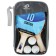 Set for table tennis Boshika Control 10: 2 rackets, 3 goals, 1.5 mm sponge, conical handle