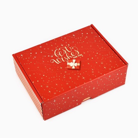 Folding box “With the best wishes”, 30.7 x 22 x 9.5 cm, New Year-1