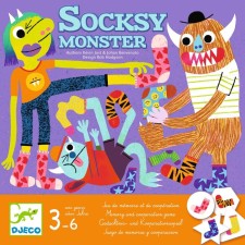 Игра настольная Djeco «Носки Монстра»