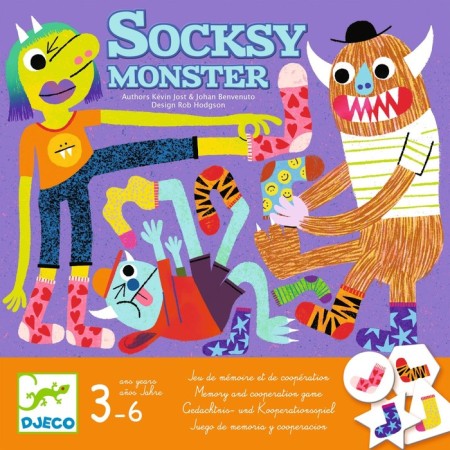 DJeco table game "Monster's socks"