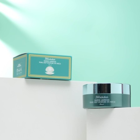 Hydrogel eye patches "JM Solution" with a sea complex, 60 pcs.