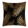 Case on the pillow Ethel "Leaves" 40 x 40 cm, velor