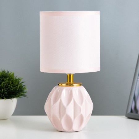 Amaltei table lamp E14 40W Pink 13x13x25 cm Risalux