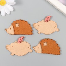 Decor for creativity claims. MICS 6x4.3 cm suede