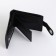 Male purse on a magnet, black color