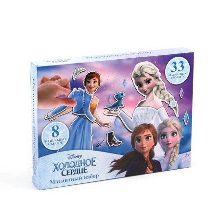 Magnetic set "Cold Heart: Elsa and Anna", in the box-5