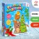 Set for creativity "Wood painting: animals with a Christmas tree"