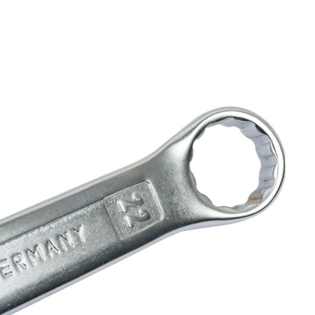 The key combined key Kraftool 27079-22, CR-V, chrome, 22 mm-2