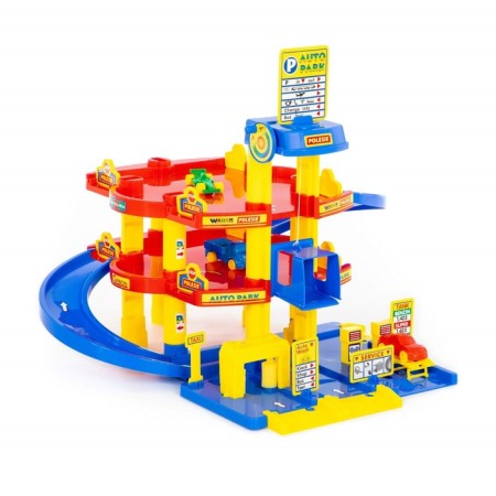 Auto Park Parking, 3-level, with cars-1