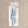 A set of auxiliary knitting needles, aluminum, d = 2/3 mm, 9/10/12 cm, 3 pcs, color mix